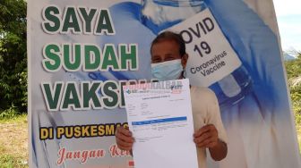 13.700 Sasaran Vaksin Capai 38,20 Persen Lengkap Dapatkan Daksinasi