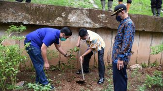 Peduli Lingkungan, DPD NasDem Jakarta Timur Tanam 100 Pohon