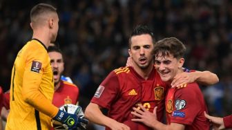 Yunani vs Spanyol: Penalti Sarabia Menangkan La Furia Roja