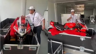 Valentino Rossi Sindir kasus unboxing Motor Ducati di Sirkuit Mandalika, Faktanya?
