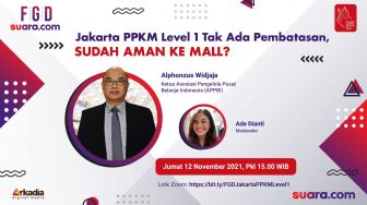 FGD: DKI Jakarta Masuk PPKM Level 1, Sudah Aman Ngemall?