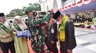 Kontingen Kafilah Pariaman Tiba di Padang Panjang untuk MTQ Nasional