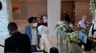 Nissa Sabyan dan eks Istri Ayus Tak Berpapasan di Resepsi Ria Ricis