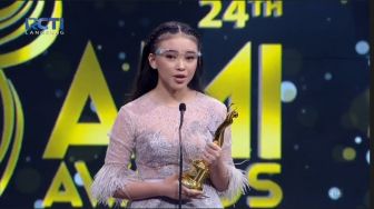 Anneth Gemetaran sampai Mau Nangis Raih Piala AMI Awards Pertama Kali