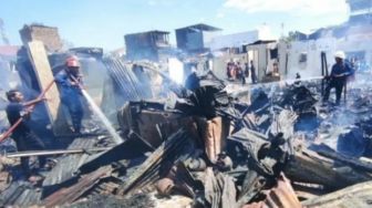 Damkar Makassar Catat Ada 253 Rumah Hangus Terbakar dari Januari Hingga November 2021
