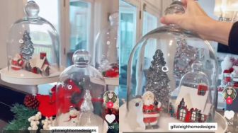 Viral di TikTok, Dekorasi Natal Bak Istana Ajaib di Musim Dingin