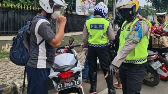 Operasi Zebra Jaya 2021, 70 Kendaraan Dapat Teguran di Jakarta Timur