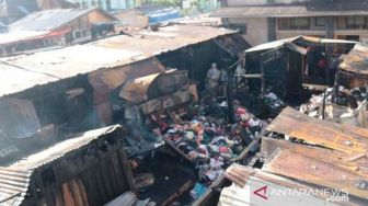 Asrama Polisi Sijunjung Terbakar, 28 Kios Pasar Aur Tajungkang Bukittinggi Ludes