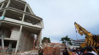 Gedung SMAN 96 Cengkareng Ambruk, Polisi Periksa Mandor Hingga Pekerja Bangunan