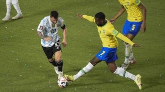 Kualifikasi Piala Dunia 2022: Laga Argentina vs Brasil Berakhir Imbang Tanpa Gol