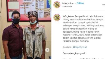 Pedagang Bakso Hilang Misterius Ditemukan di Bawah Pohon