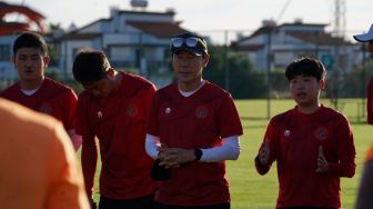 Timnas Indonesia vs Myanmar, Shin Tae-yong Siapkan Skema Tanpa Egy dan Elkan Baggott