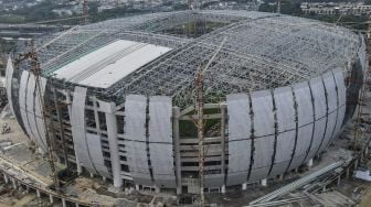 Pembangunan Stadion Jakarta International Stadium Hampir Rampung Sudah 93,85 Persen