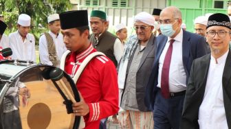 Duta Besar Mesir Ashraf Mohammaed Kunjungi Ponpes di Gresik, Ini Misinya...