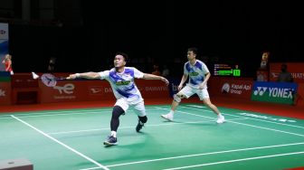 Hasil Indonesia Masters 2021: Hendra / Ahsan Dijegal Wakil Jepang