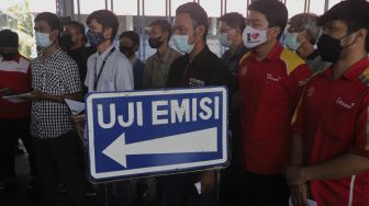 Kaleidoskop 2021: Lebih 450 Ribu Kendaraan di DKI Jakarta Telah Uji Emisi