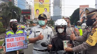 Mau Dapat Helm dari Polantas Polresta Bandar Lampung? Ini Syaratnya