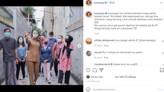 Cek Fakta: Benarkah Luna Maya Ketua RT di Kecamatan Mampang Prapatan?