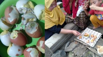 Penerima Bantuan Pangan di Jeneponto Dapat Telur Busuk, Kades: Jangan Buat Kami Marah