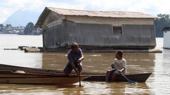 Banjir di Tiga Kabupaten Wilayah Kalbar Berangsur-angsur Mulai Surut