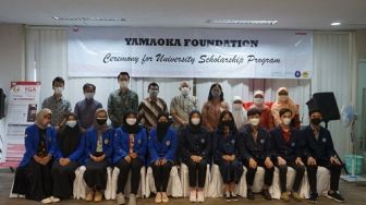 Berikan Beasiswa, Yamaoka Scholarship Foundation Mempererat Kerjasama Indonesia-Jepang