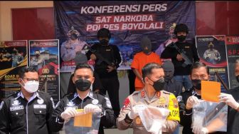 Jadi Kurir Sabu Lintas Wilayah, Buruh Asal Kemusu Diciduk Satresnarkoba Polres Boyolali