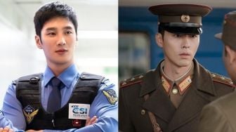 Gagah! 7 Aktor Korea Ini Pernah Berperan Jadi Polisi dan Tentara di Drama