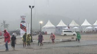 Race Pertama WSBK Mandalika Ditunda Karena Hujan Lebat, Tabur Garam di Awan Tak Berhasil