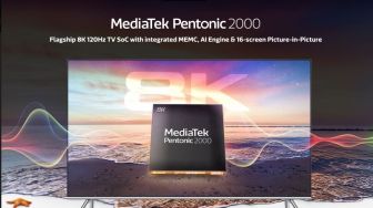 Chipset Mediatek Pentonic 2000, Hadirkan Smart TV Berkualitas 8K