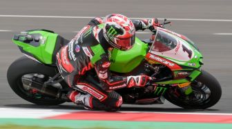 Gagal Jadi Juara Dunia, Jonathan Rea Menangi Race 2 World Superbike Mandalika