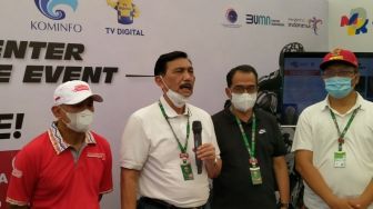 Tinjau WSBK 2021 di Sirkuit Mandalika, Luhut: Kualitas Aspal Sudah Melebihi Formula 1