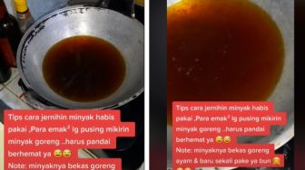 Klaim Nasi Putih Bisa Jernihkan Minyak Goreng Bekas, Tips dari Wanita Ini Tuai Perdebatan