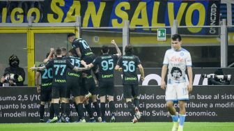 Tampil Beringas, Inter Milan Kalahkan Napoli 3-2