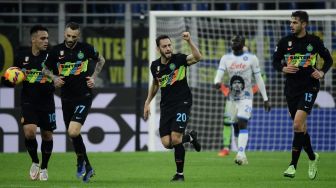 Hasil Inter Vs Napoli: Drama Lima Gol Di Guiseppe Meazza, I Nerazurri Menang 3-2