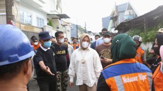 Wawali Makassar Fatma Tinjau Lorong Wisata Bambapuang Jelang HUT Makassar 414 Tahun