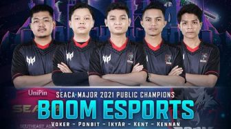 UniPin SEACA MAJOR 2021 Ditutup Dengan Kemenangan Tim Indonesia BOOM Esport