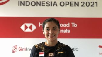 Indonesia Open 2021: Gregoria Lega Bisa Lalui Babak Pertama