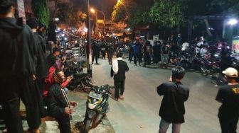 Ribuan Pendekar SH Terate Blokir Jalan di Mojokerto Berjam-jam, Ini Penyebabnya..