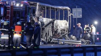 Ringsek Parah! Penampakan Bus Kecelakaan Tewaskan 46 Orang Di Bulgaria