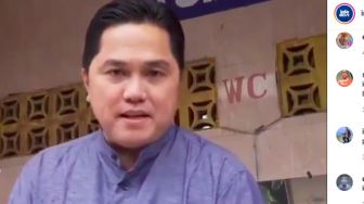 Video Erick Tohir Cari Pemilik SPBU soal WC Berbayar Viral, Warganet Tanya Soal PCR