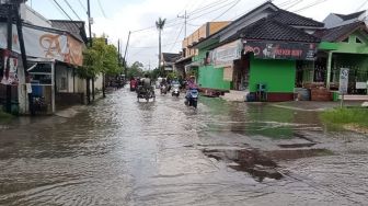 Sejumlah Daerah di Sumenep Terendam Air Setelah Duguyur Hujan Lebat Sesaat