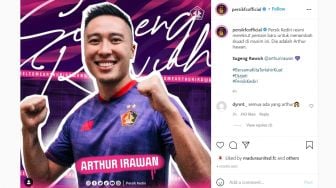 Pergi dari PSS Sleman, Artur Irawan Gabung ke Persik Kediri, Warganet Geger