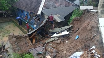 Longsor dan Puting Beliung Terjang Kabupaten Lebak, 5 Rumah Warga Rusak