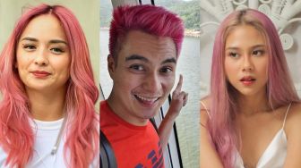 10 Artis Indonesia Berambut Pink, Nyentrik Tapi Kece Abis!