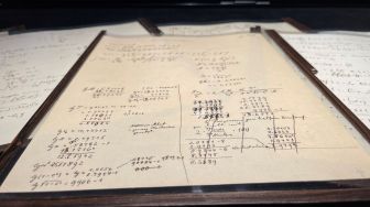 Penuh Coretan Kalkulasi Teori, Manuskrip Albert Einstein Terjual Rp 185 Miliar