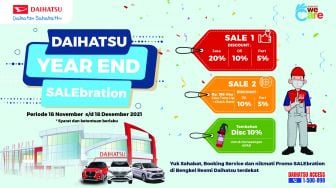 Gelar Program Akhir Tahun, Daihatsu Bingkiskan Paket SALE