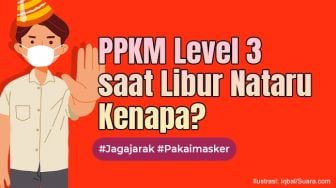 #INFOGRAFIS: PPKM Level 3 saat Libur Nataru, Kenapa?