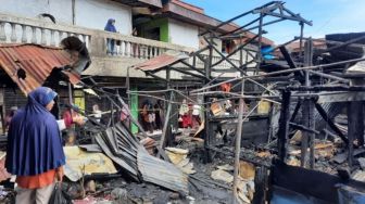 Kebakaran Pasar Bawah Bukittinggi, Polisi Amankan Seorang Pria