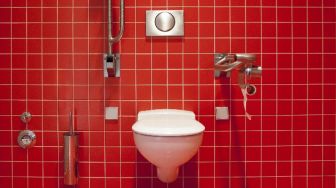Terletak di Bawah Tangga, Desain Toilet Nyeleneh Ini Bikin Bingung
