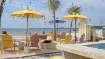 Keren! Resort Pinggir Pantai Jepara Tawarkan Sensasi Menginap ala Beach Club Bali